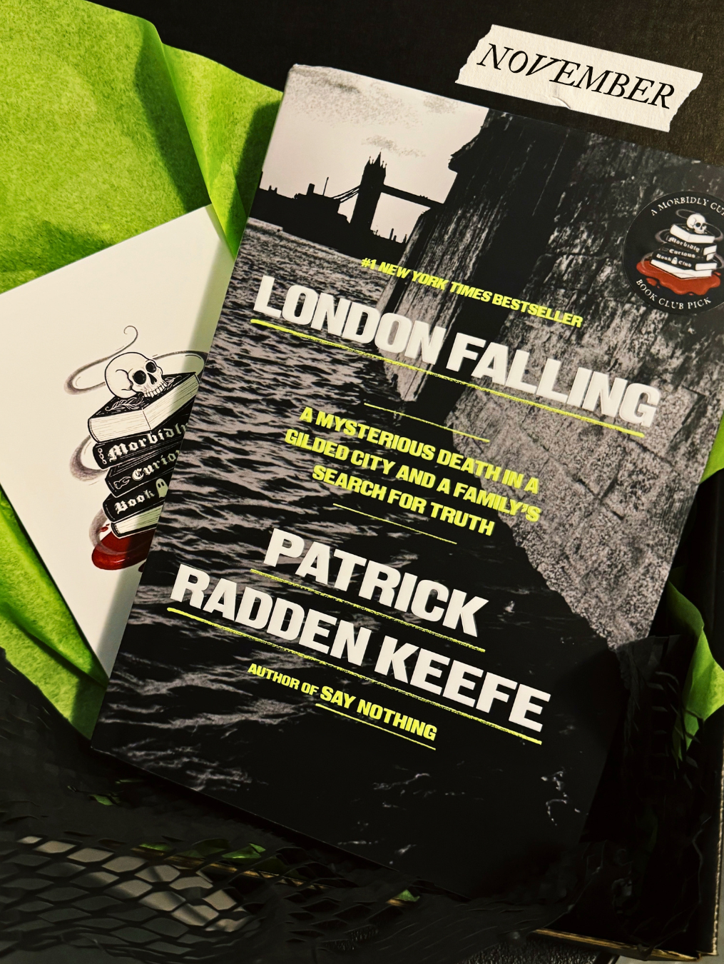 Morbidly Curious Book Club Subscription Box