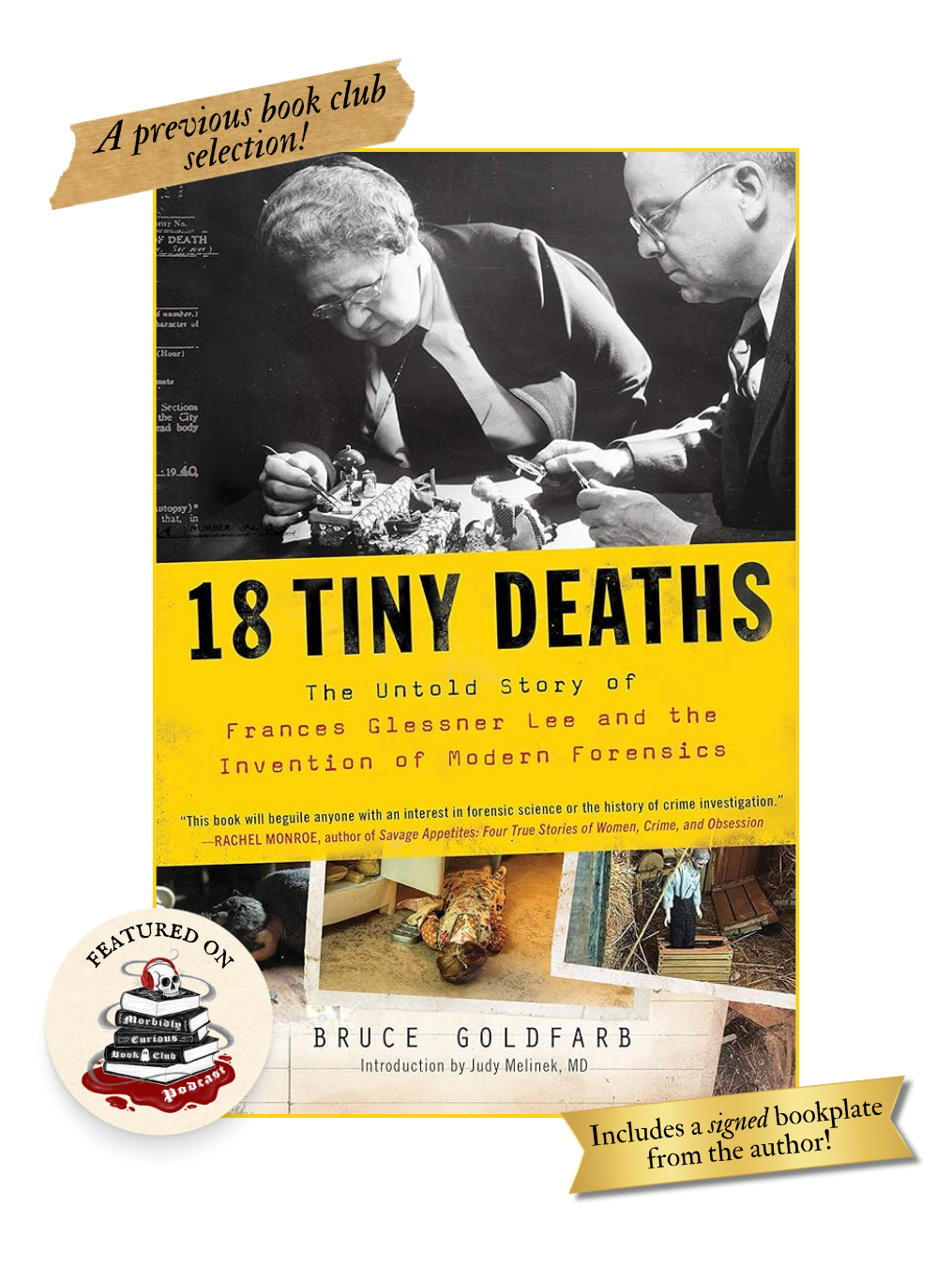 18 TINY DEATHS: The Untold Story of the Woman Who Invented Modern Forensics